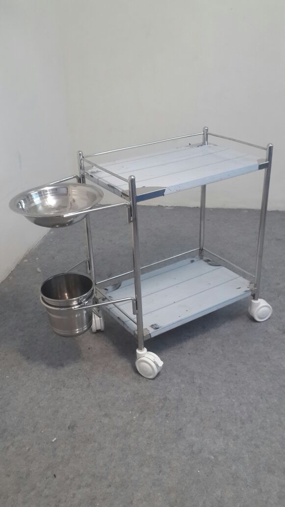 993B DRESSING TROLLEY ALL STAINLESS STEEL Size 20