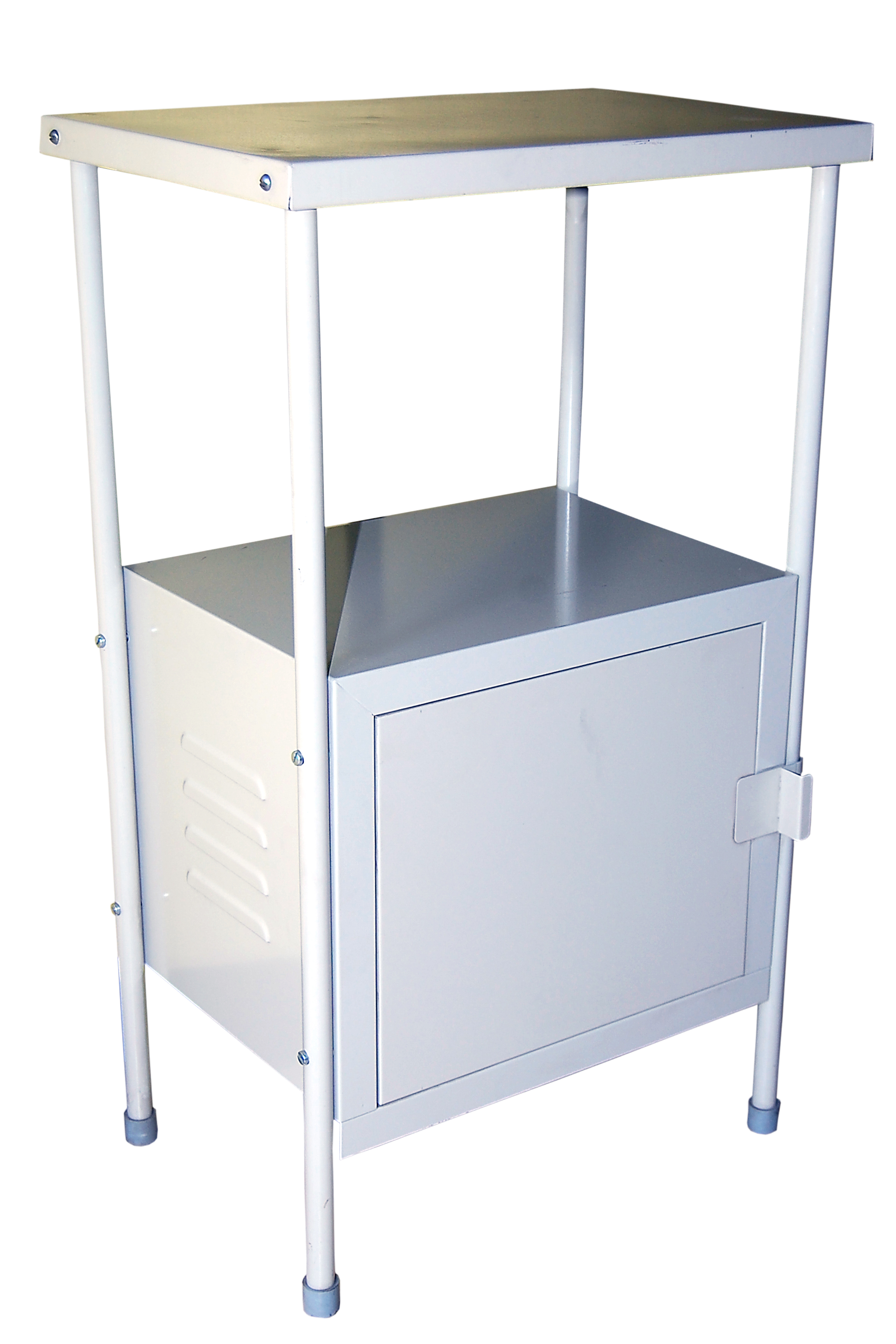 921B BEDSIDE LOCKER ALL STAINLESS STEEL.